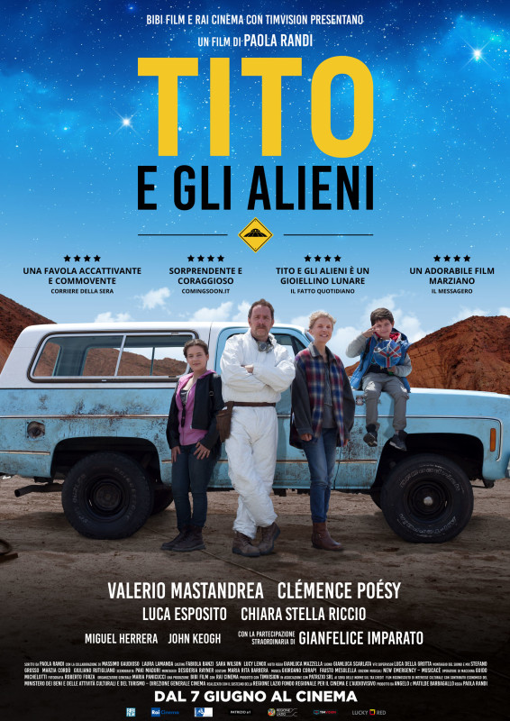 tito e gli alieni poster cast