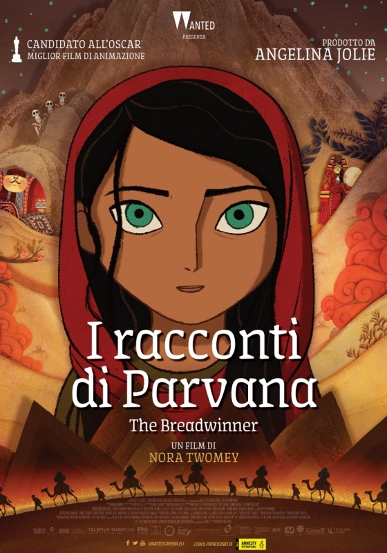 i racconti di parvana. locandina